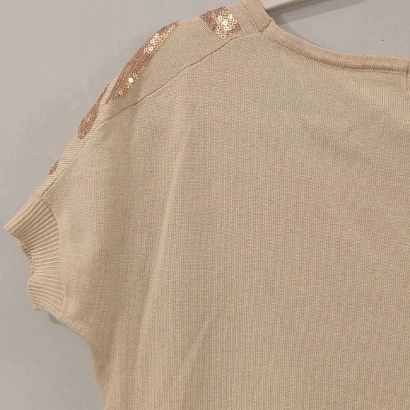 Arden B. Sequin Short Sleeve Sweater size‎ XS - Picture 6 of 8